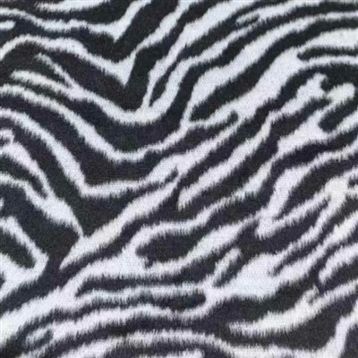 Zebra-randigt Jacquard-tyg